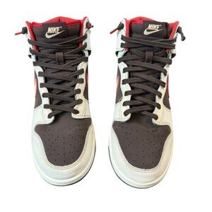 Nike Mens Dunk High Retro SE "Baroque Brown Size 10